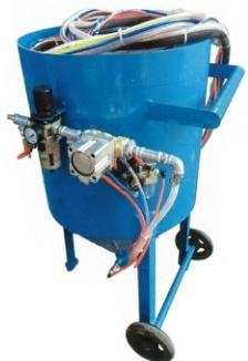 普壓移動式噴砂機